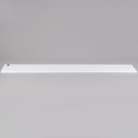 Vollrath 2342901 46 1/2 inch x 6 1/4 inch ServeWell® Polyethylene Cutting Board