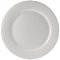 10 Strawberry Street BISTRO-1 Bistro 10 5/8" Bright White Porcelain Dinner Plate - 24/Case
