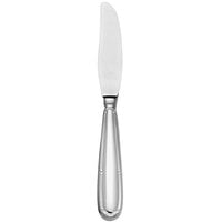 Master's Gauge by World Tableware 412 254 Baroque 7 1/4 inch 18/10 Stainless Steel Extra Heavy Weight Bread and Butter Knife with Hollow Handle - 12/Case