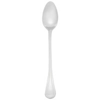 World Tableware 407 021 Calais 7 7/8 inch 18/8 Stainless Steel Extra Heavy Weight Iced Tea Spoon - 12/Case