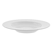 10 Strawberry Street RW0041 Royal White 14 oz. White Round Wide Rim Porcelain Soup Bowl - 12/Case