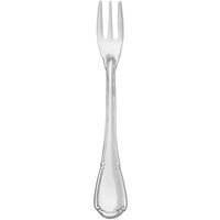 Master's Gauge by World Tableware 412 029 Baroque 5 3/8 inch 18/10 Stainless Steel Extra Heavy Weight Cocktail Fork - 12/Case