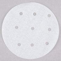 Globe PATTYPAPER4 4 inch Perforated Round Patty Paper - 5000/Case