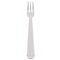 World Tableware 983 029 Aegean 5 7/8 inch 18/8 Stainless Steel Extra Heavy Weight Cocktail Fork - 36/Case