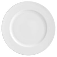 10 Strawberry Street RW0040 Royal White 11" White Round Porcelain Dinner Plate - 24/Case