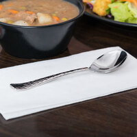 World Tableware 994 016 Aspire 6 1/8 inch 18/8 Stainless Steel Extra Heavy Weight Bouillon Spoon - 36/Case