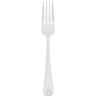 World Tableware 985 030 Varese 7 3/8 inch 18/8 Stainless Steel Extra Heavy Weight Utility / Dessert Fork - 36/Case