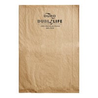 Duro 17" x 24" Brown Merchandise Bag - 500/Bundle