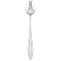 World Tableware 981 021 Sonata 7 5/8 inch 18/8 Stainless Steel Extra Heavy Weight Iced Tea Spoon - 36/Case