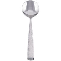 World Tableware 931 016 Chivalry 18/8 Extra Heavy Weight Stainless Steel 6 5/8 inch Bouillon Spoon - 12/Case