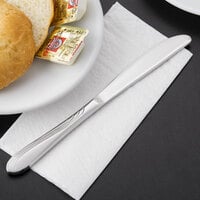 World Tableware 980 554 Neptune 7 inch 18/8 Stainless Steel Extra Heavy Weight Bread and Butter Knife - 36/Case