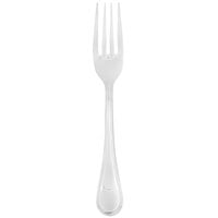 World Tableware 774 039 Geneva 8 inch 18/8 Stainless Steel Extra Heavy Weight European Dinner Fork - 12/Case