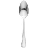 World Tableware 101 003 Classic Rim II 8 1/8 inch 18/8 Stainless Steel Extra Heavy Weight Tablespoon / Serving Spoon - 36/Case