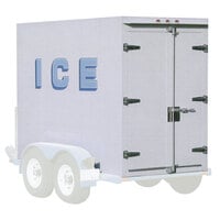 Polar Temp 3X7AD 3' x 7' Auto Defrost Refrigerated Ice Transport - 88 cu. ft.