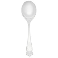 World Tableware 825 016 Kingdom 18/8 Extra Heavy Weight Stainless Steel 6 1/2 inch Bouillon Spoon - 12/Case