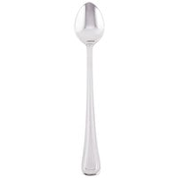 World Tableware 101 021 Classic Rim II 7 3/8 inch 18/8 Stainless Steel Extra Heavy Weight Iced Tea Spoon - 36/Case