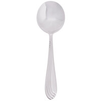 World Tableware 980 016 Neptune 5 7/8 inch 18/8 Stainless Steel Extra Heavy Weight Bouillon Spoon - 36/Case