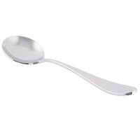 Master's Gauge by World Tableware 927 016 Santa Cruz 6 3/8 inch 18/10 Stainless Steel Extra Heavy Weight Bouillon Spoon - 12/Case