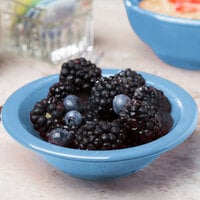 Syracuse China 903043012 Cantina 5 oz. Blueberry Uncarved Porcelain Fruit Bowl - 36/Case