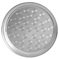 12" Stainless Steel Serving / Display Tray with Swirl Pattern