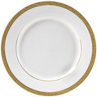 10 Strawberry Street PAR-5G Paradise 7 inch Gold Porcelain Bread and Butter Plate - 24/Case