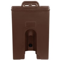 Cambro 500LCDPL131 Camtainer 4.75 Gallon Dark Brown Insulated Soup Carrier