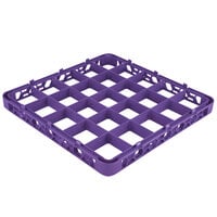 Carlisle RE25C89 OptiClean 25 Compartment Lavender Color-Coded Glass Rack Extender