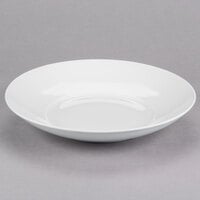 Tuxton FPD-113 Pacifica 53 oz. Bright White Embossed China Pasta Bowl - 12/Case