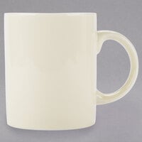 10 Strawberry Street RCR0028 Royal Cream 8 oz. Porcelain C-Handle Mug - 24/Case