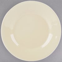 10 Strawberry Street RCR0004 Royal Cream 8 inch Porcelain Salad/Dessert Plate - 24/Case