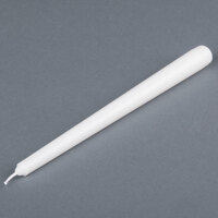 Will & Baumer 10 inch White Taper Candle - 12/Pack