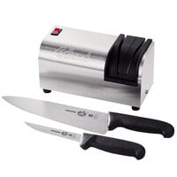 Edlund 395-230V Electric Knife Sharpener with Guides - 230V
