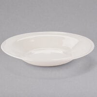 World Tableware FH-525 Farmhouse 30 oz. Round Ivory (American White) Porcelain Pasta Bowl - 12/Case