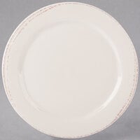 World Tableware FH-601 Farmhouse 7 7/8 inch Round Ivory (American White) Medium Rim Porcelain Plate - 36/Case