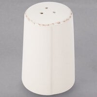 World Tableware FH-521 Farmhouse 3 inch Ivory (American White) Porcelain Pepper Shaker - 36/Case