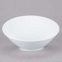 Libbey BW-7100 Chef's Selection II 13 oz. Ultra Bright White Porcelain Belmar Bowl - 12/Case