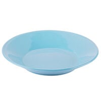 World Tableware FH-514H Farmhouse 27 oz. Round Blue Hen Porcelain Soup and Salad Bowl - 12/Case