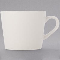 Libbey FH-518 Farmhouse 9 oz. Ivory (American White) Porcelain Cup - 36/Case