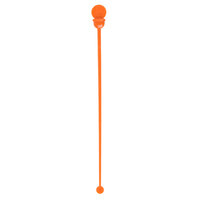 Royal Paper STRNPLUG-O Stix To Go Orange Beverage Plug and Stirrer - 200/Pack