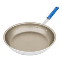 Vollrath S4014 Wear-Ever 14" Aluminum Non-Stick Fry Pan with PowerCoat2 Coating and Blue Cool Handle