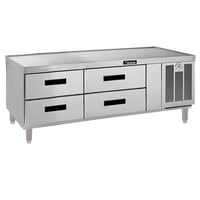 Delfield F2962P 62" 4 Drawer Refrigerated Chef Base