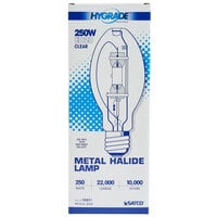 Satco S5831 250 Watt Cool White Clear Finish Metal Halide HID Light Bulb (ED28)