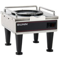 Bunn 12203.0010 RWS1 Coffee Server Warmer with Plastic Legs - 120V