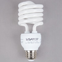 Satco S7227 23 Watt (100 Watt Equivalent) Warm White Compact Fluorescent Light Bulb - 120V (T2)
