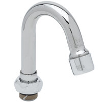 T&S 131X Swivel Gooseneck Faucet Nozzle - 4 3/4 inch High with 2 15/16 inch Spread