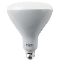 Satco S9635 11.5 Watt (75 Watt Equivalent) Frosted Warm White LED Flood Lamp Reflector Light Bulb - 120V (BR40)