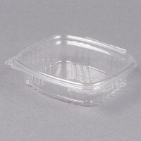 Genpak 8 oz. Clear Hinged Deli Container - 100/Pack