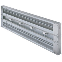 Hatco GRAML-54D 54" Glo-Ray Double Max Watt Infrared Warmer with Lights, 3" Spacer, and Remote Toggle Controls - 3240W, 120/240V