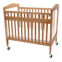 L.A. Baby WC-530A-N 24" x 38" Window Crib with 3" Fire Retardant Mattress and Safety Access Gate