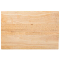 Choice 18 inch x 12 inch x 1 3/4 inch Wood Cutting Board